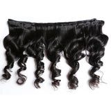 Curly Loose Wave Bundles with  Frontal