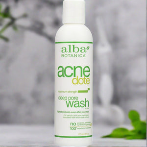 ALBA BOTANICA: Natural Acne Dote Deep Pore Wash Oil-Free, 6 oz