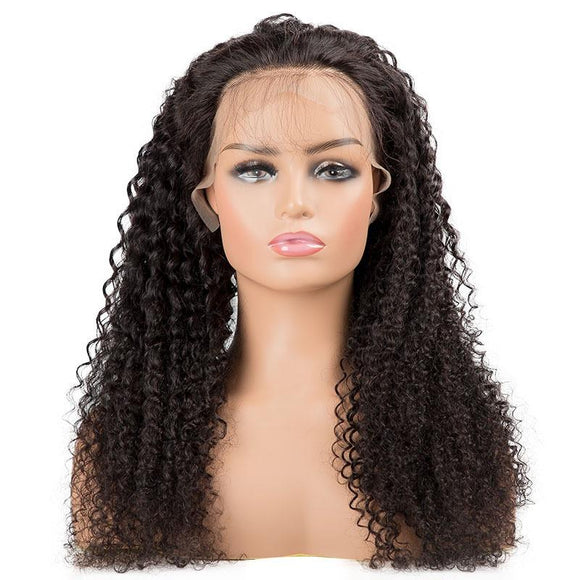 Deep Water Wave Lace Front Human Hair Wigs