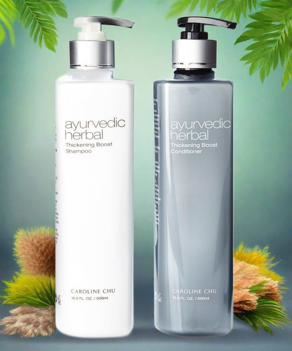 Ayurvedic Herbal Thickening Boost Shampoo & Conditioner Duo