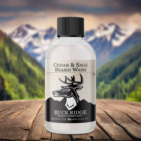 Buck Ridge Cedar and Sage Beard Wash