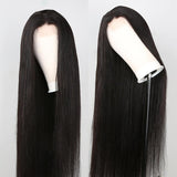 Straight Human Hair Lace Front Wig