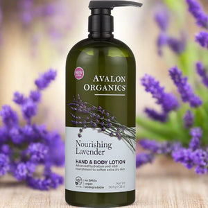 AVALON ORGANICS: Hand & Body Lotion Lavender