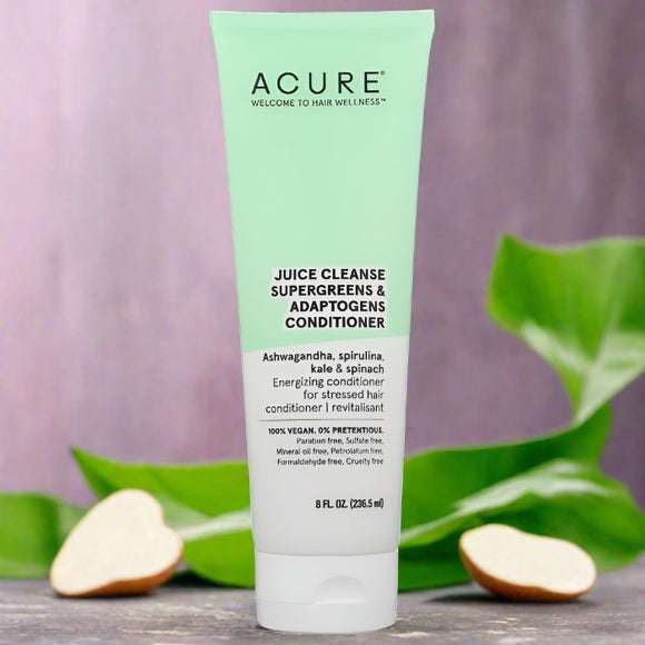 ACURE: Juice Cleanse Supergreens Adaptogens Conditioner